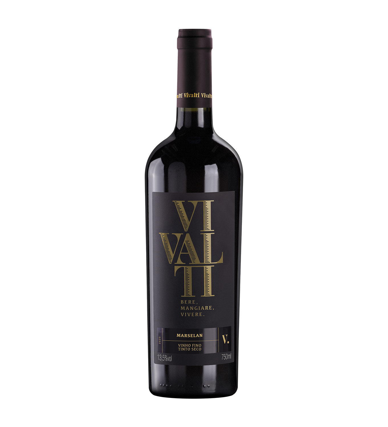 Vinho Marselan Safra 2020 Vinícola Vivalti