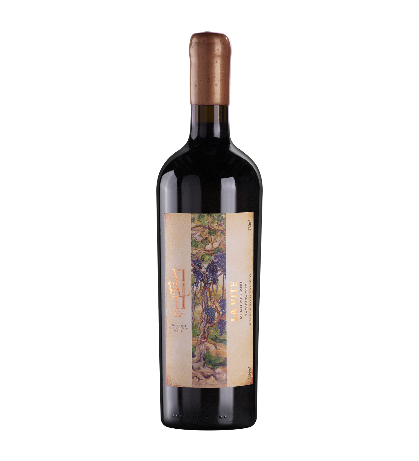 Vinho Montepulciano Safra 2023 Vinícola Vivalti