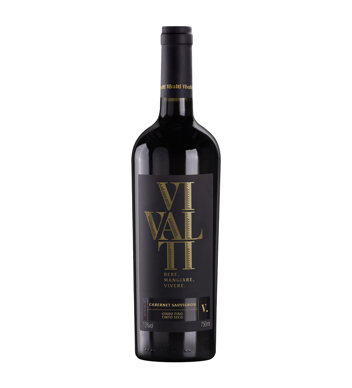 Vinho Cabernet Sauvignon Safra 2021 Vinícola Vivalti