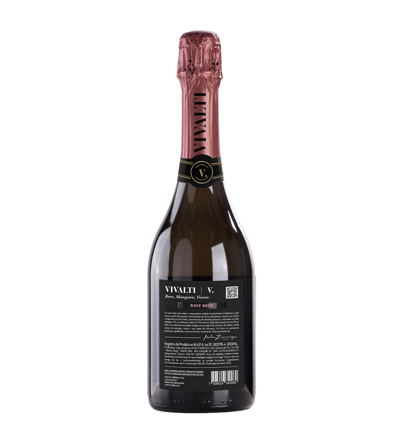 Detalhe do vinho Alvarinho Vivalti