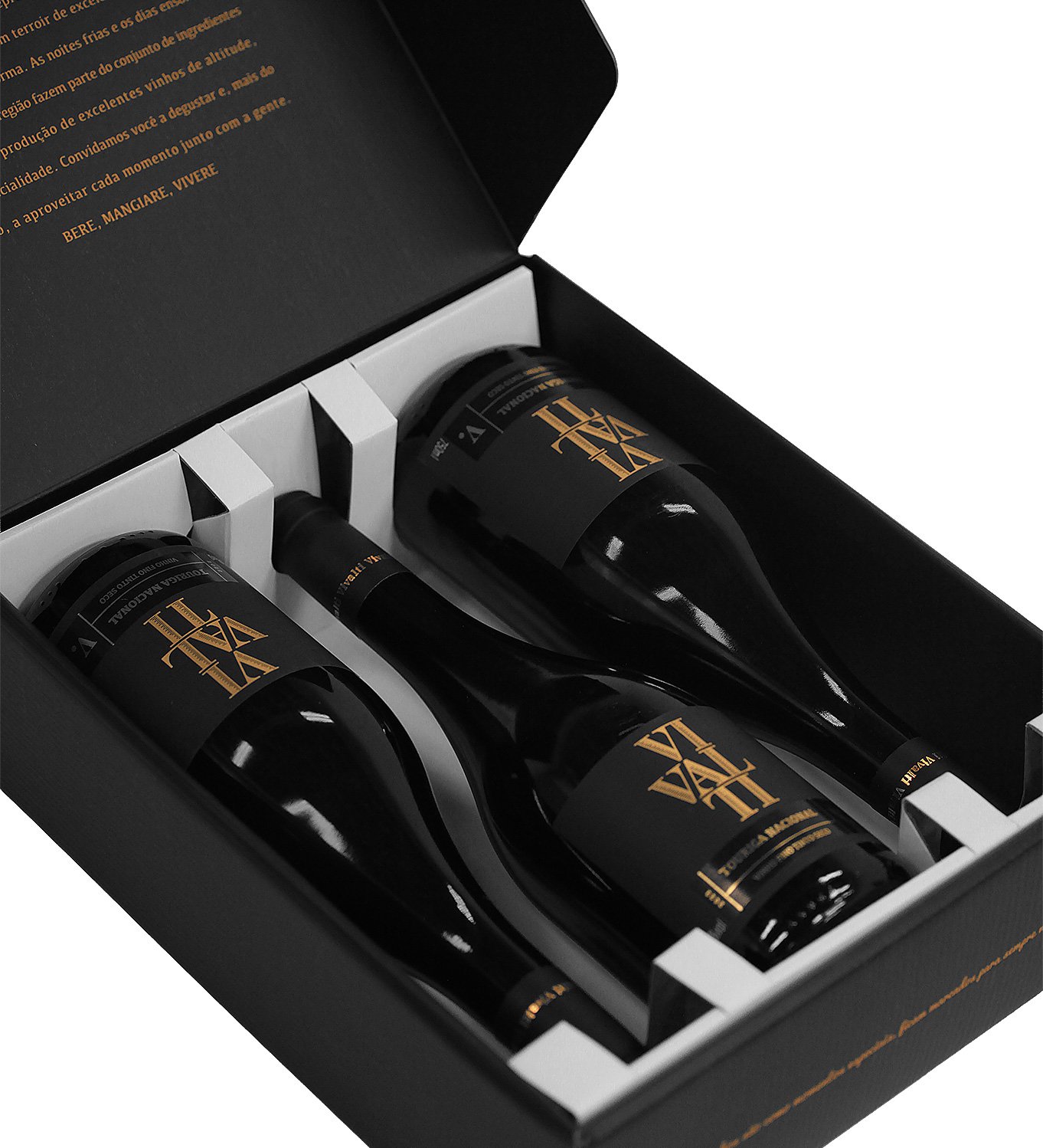Caixa presente exclusiva Vivalti Touriga Nacional